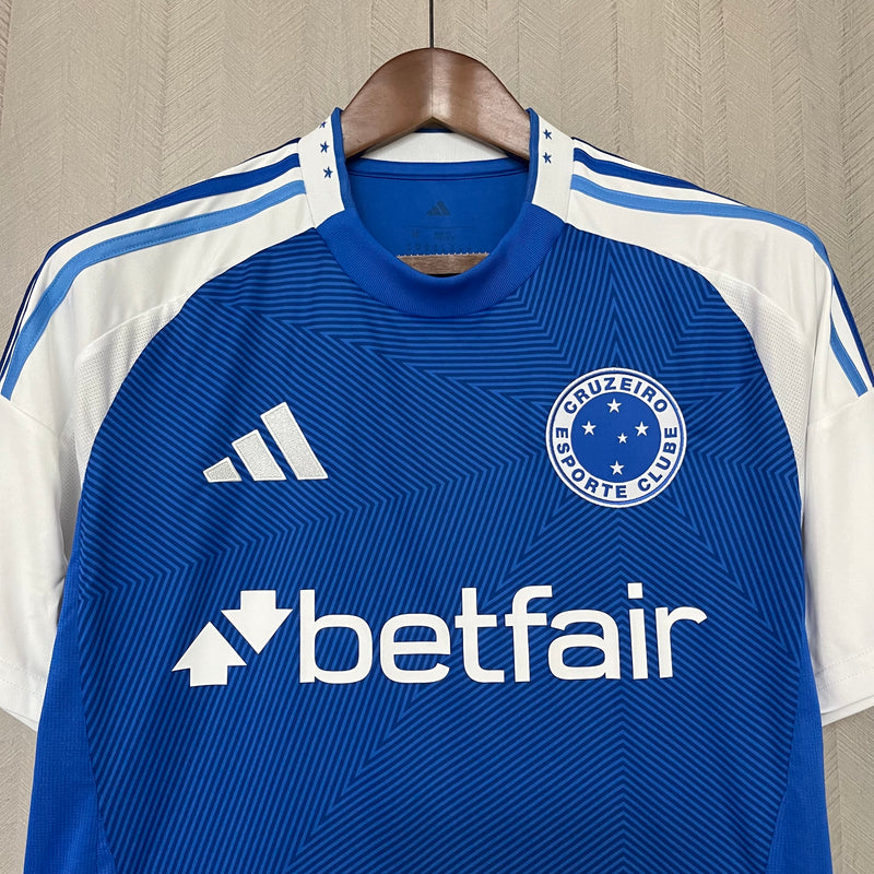 Camisa Cruzeiro Home 25/26- Versão Torcedor