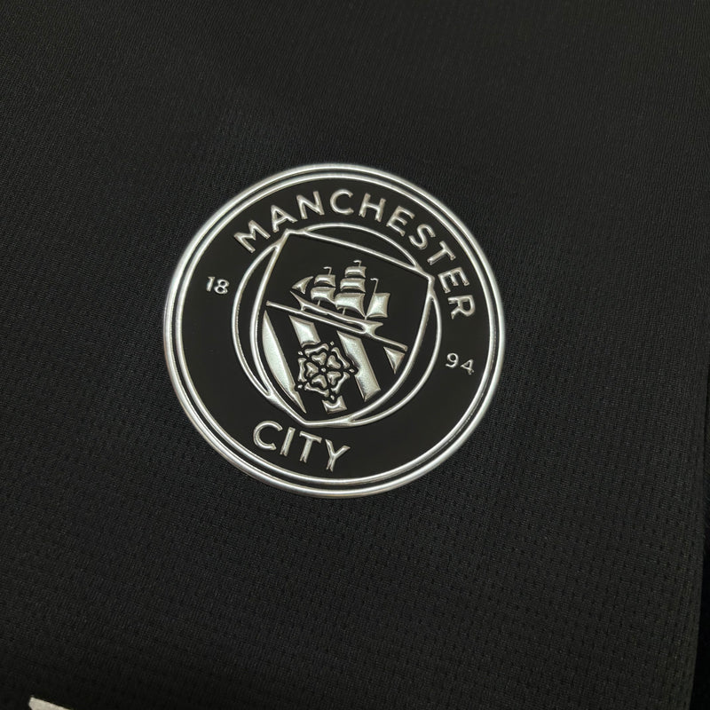 Camisa Manchester City Black Jersey 25/26 - Torcedor