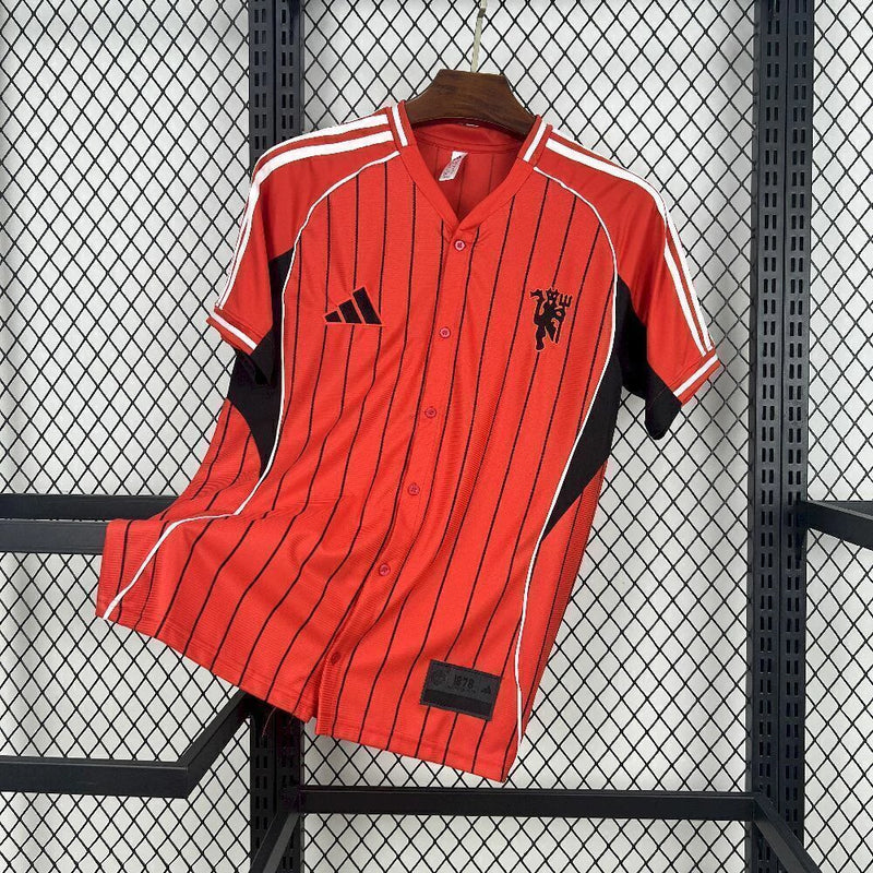 Camisa Manchester United Beisebol  25/26 - Torcedor Masculino