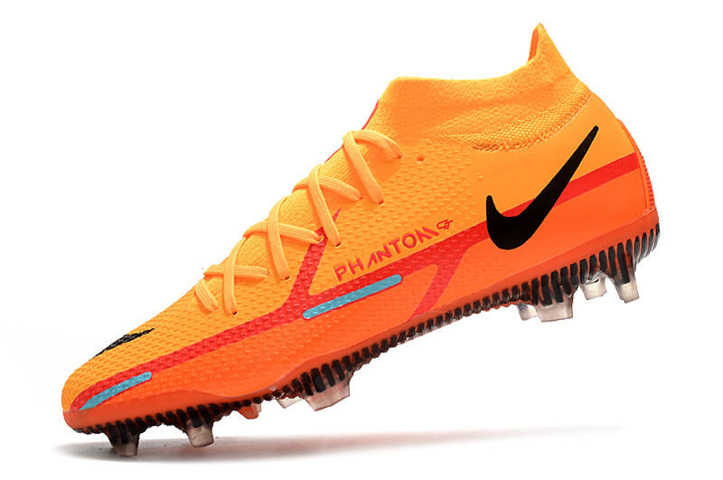 Chuteira Campo Nike Phantom GT2 Elite FG Laranja neon