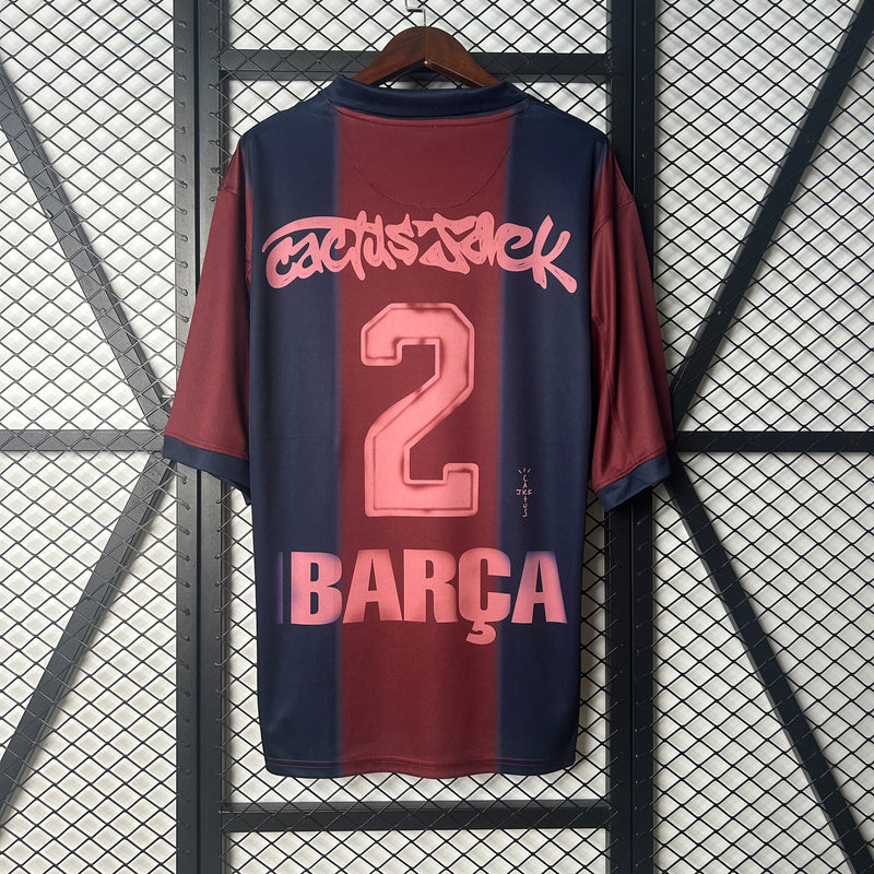 Camisa Barcelona Cactus Jack 25/26 - Versão Torcedor