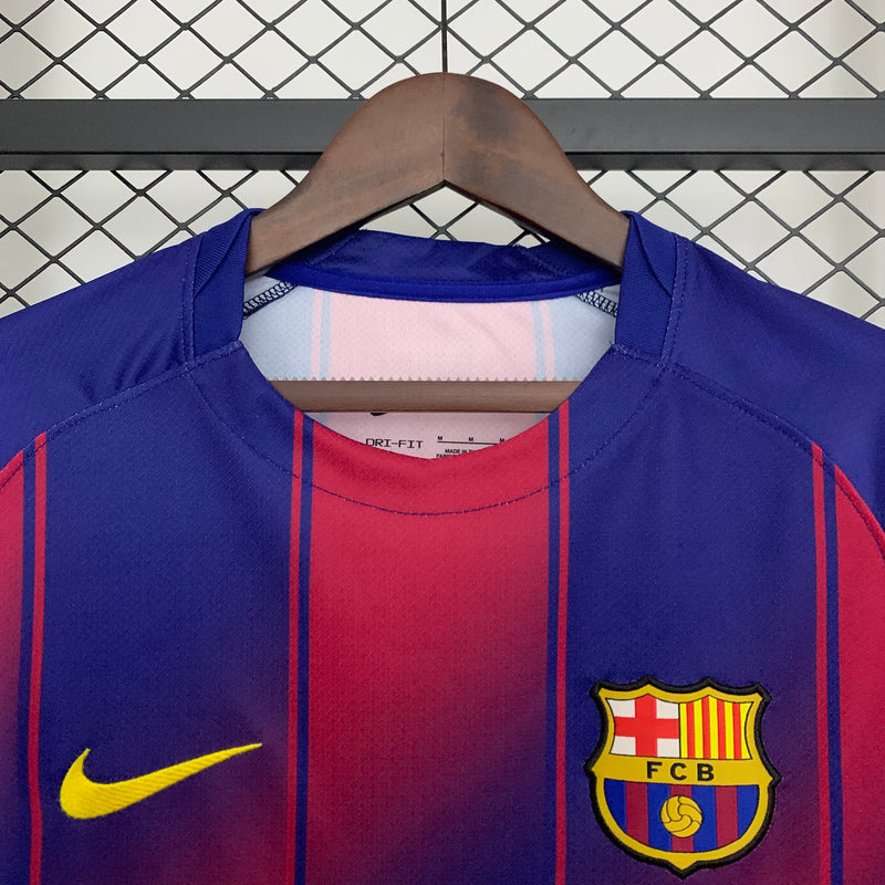 Camisa Barcelona Home 25/26 - Versão Torcedor
