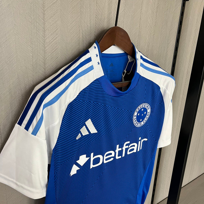 Camisa Cruzeiro Home 25/26- Versão Torcedor