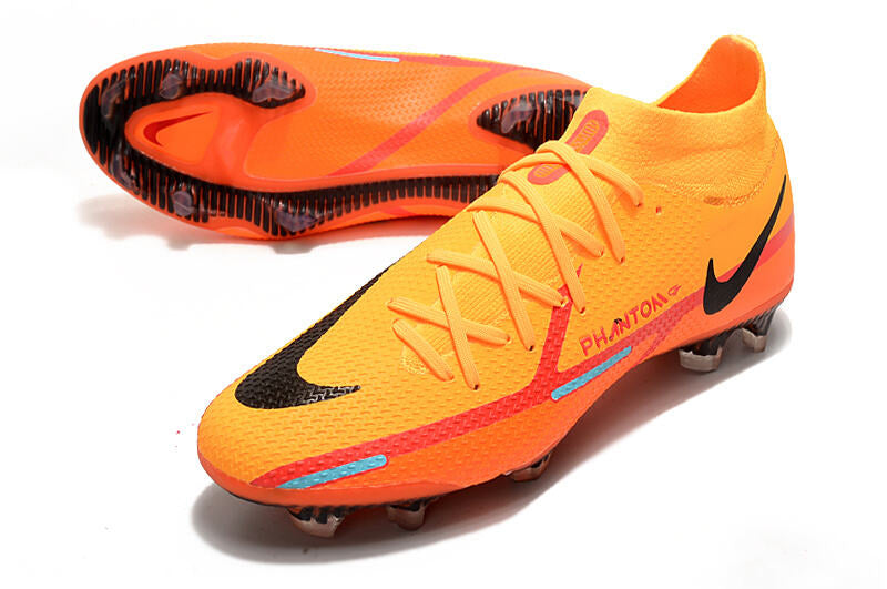 Chuteira Campo Nike Phantom GT2 Elite FG Laranja neon