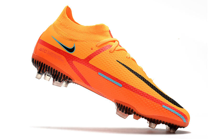 Chuteira Campo Nike Phantom GT2 Elite FG Laranja neon