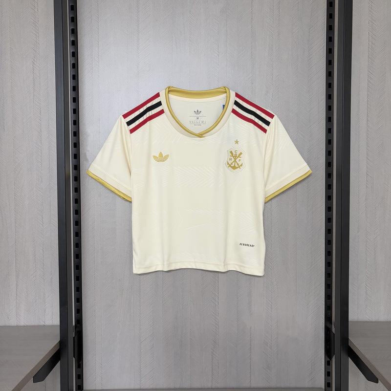 Cropped Flamengo Away 3 25/26 - Torcedor Feminina