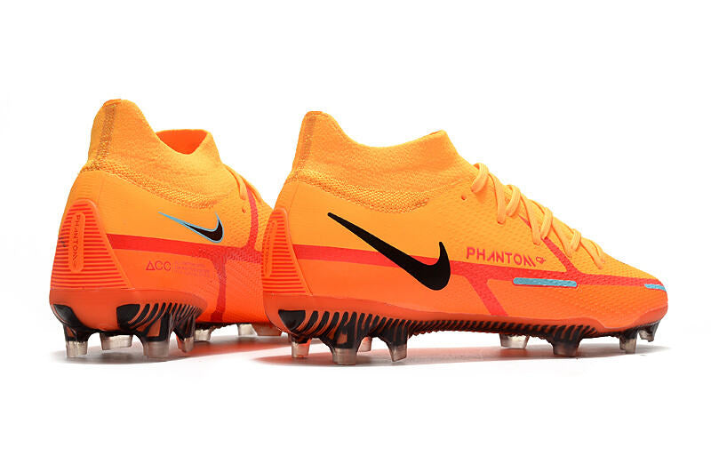 Chuteira Campo Nike Phantom GT2 Elite FG Laranja neon